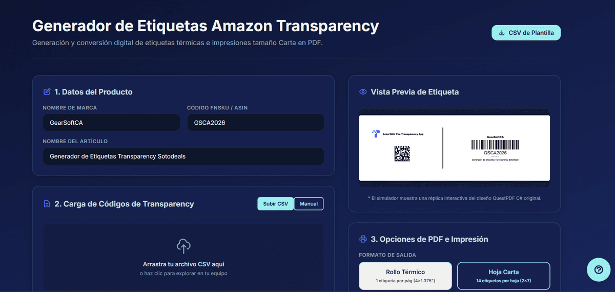 Amazon Transparency