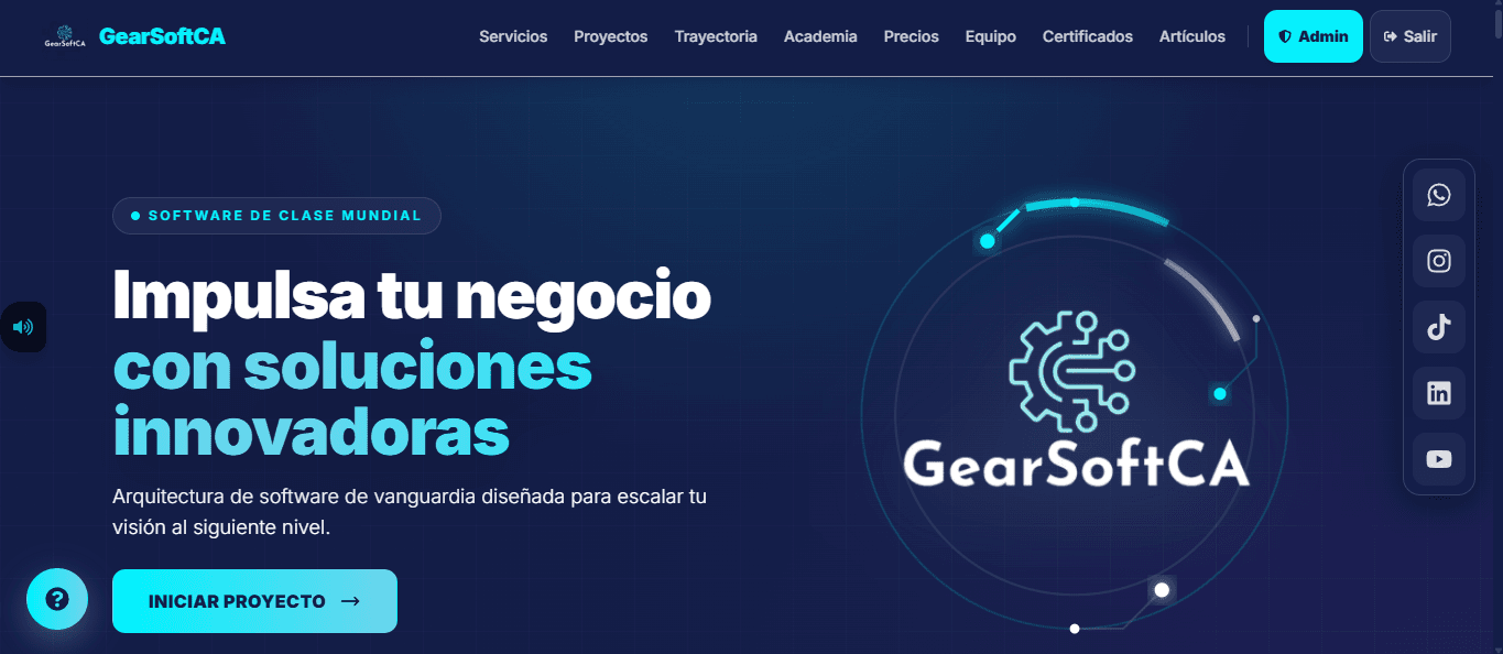 GearSoftCA – Hub Oficial
