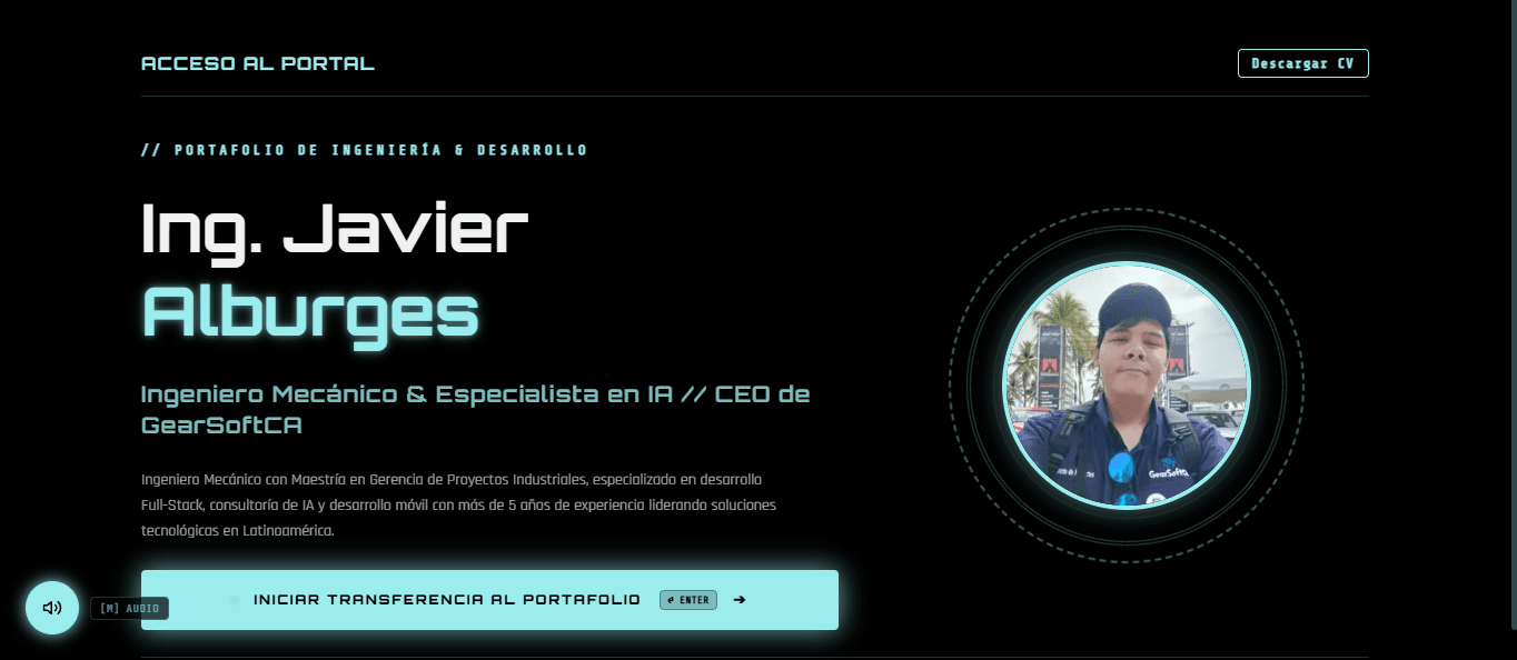 Javier Alburges – Lead Engineer