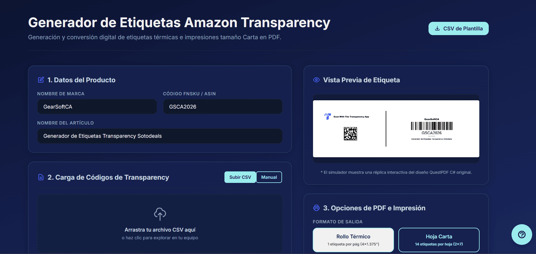 Amazon Transparency